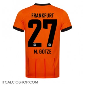Eintracht Frankfurt Mario Gotze #27 Terza Maglia 2024-25 Manica Corta
